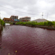 Illustration for article titled River in China mysteriously turns blood-red overnight